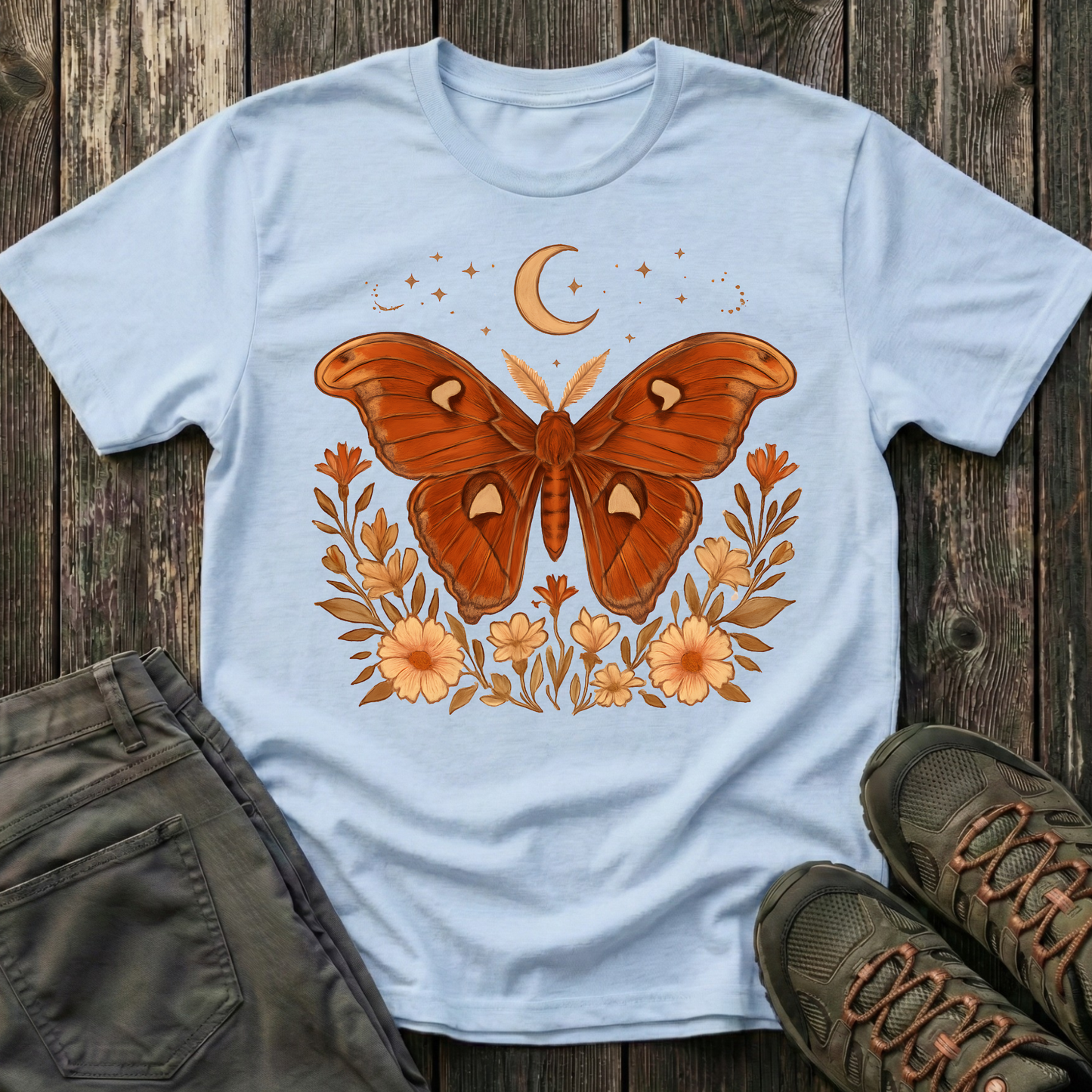 Atlas Moth Moon Bathing T-shirt