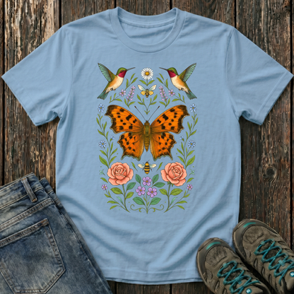Children's Butterfly And Friends T-shirt