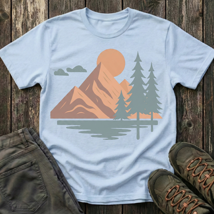 Mountain Landscape Serenity T-shirt