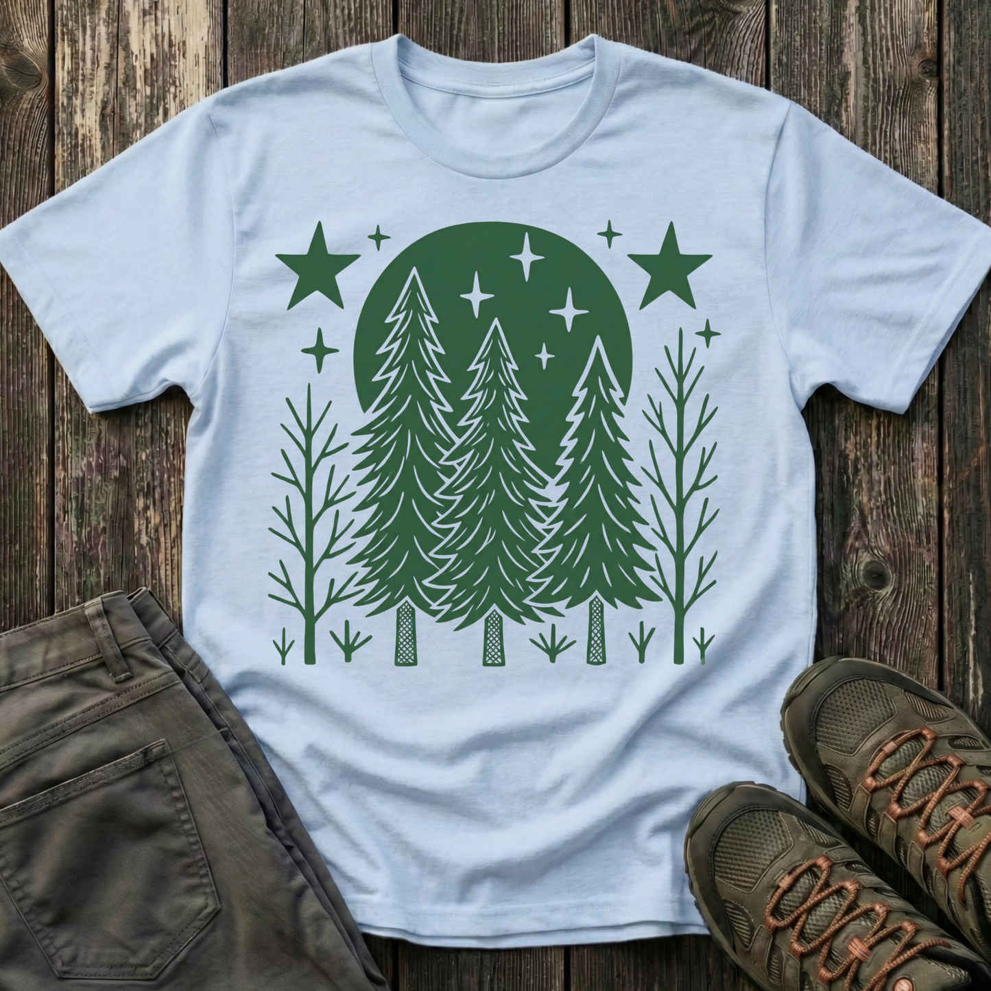 Mystic Forest Night T-shirt
