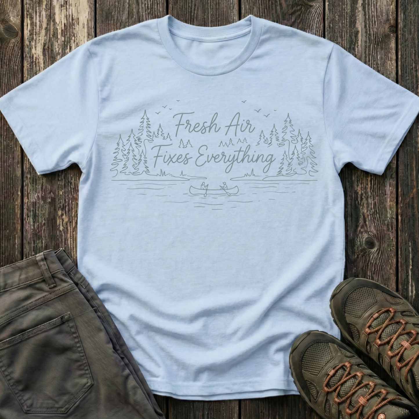 Fresh Air Fixes Everything T-shirt