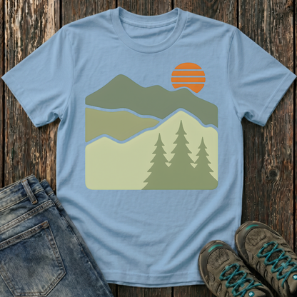 Children’s Retro Sun Rising T-shirt