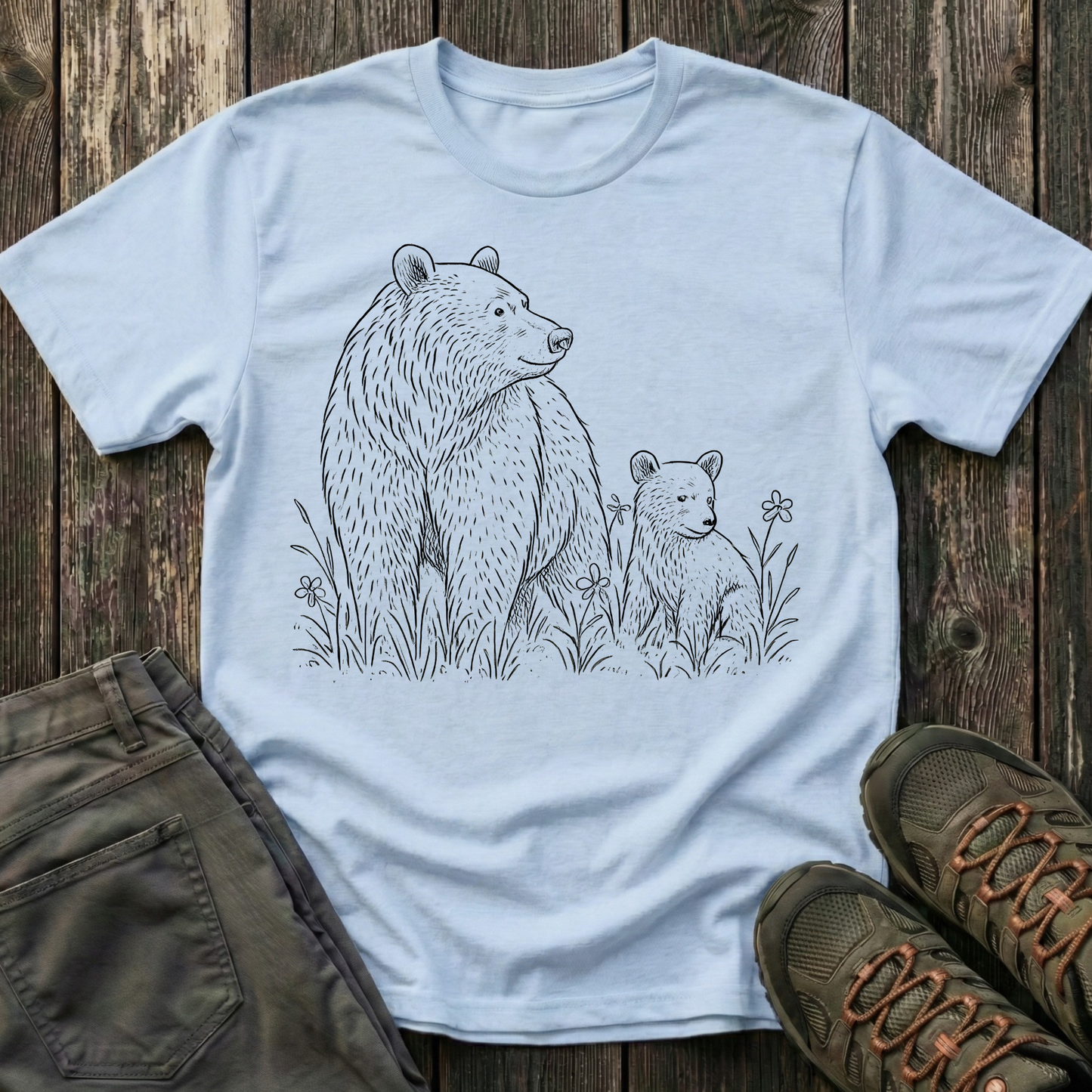 Mama and Cub Playtime T-shirt