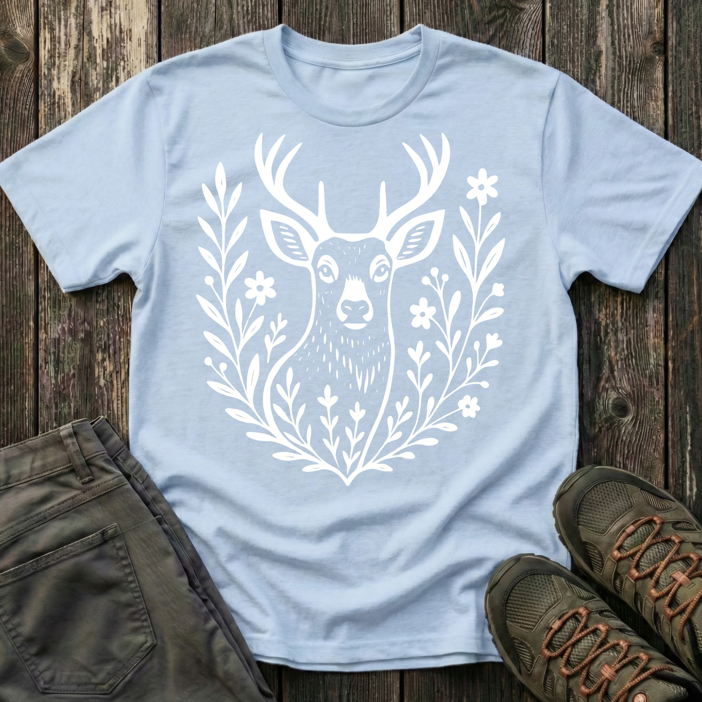 Deer Portrait T-shirt