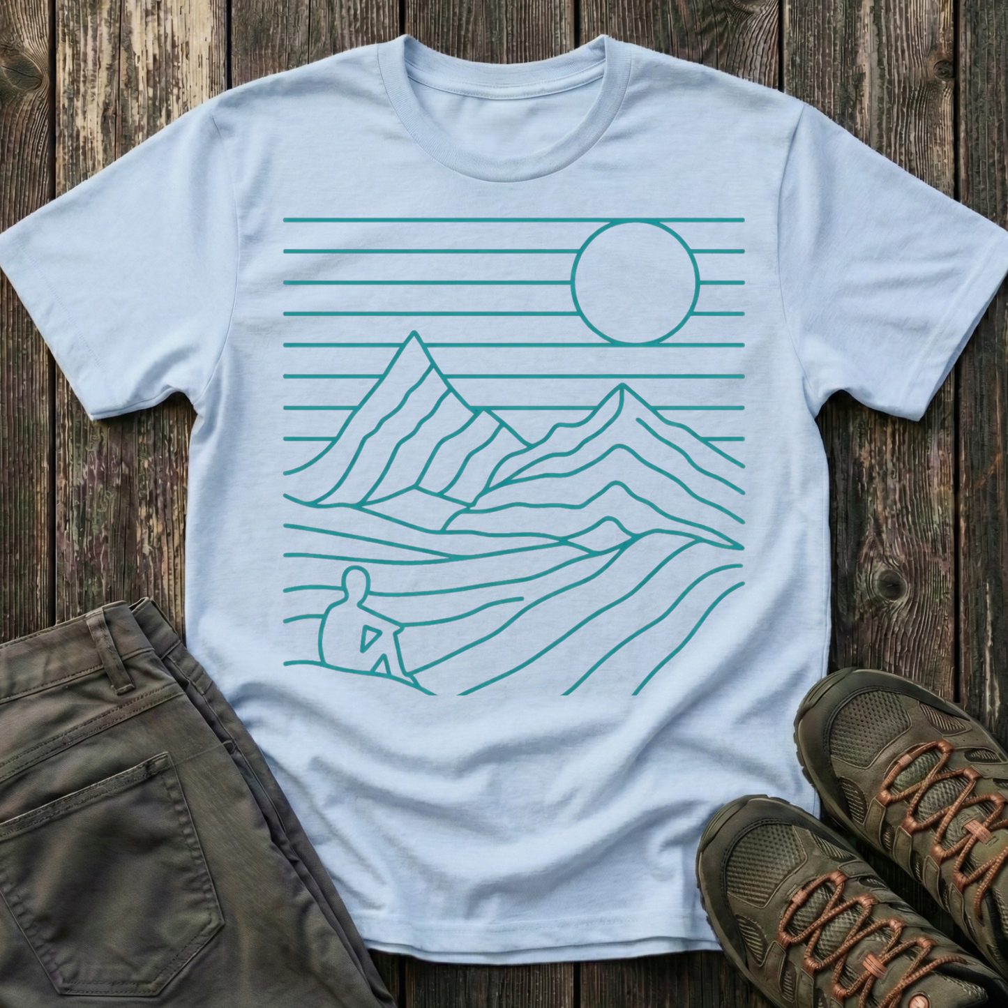 Lines of the Land T-shirt
