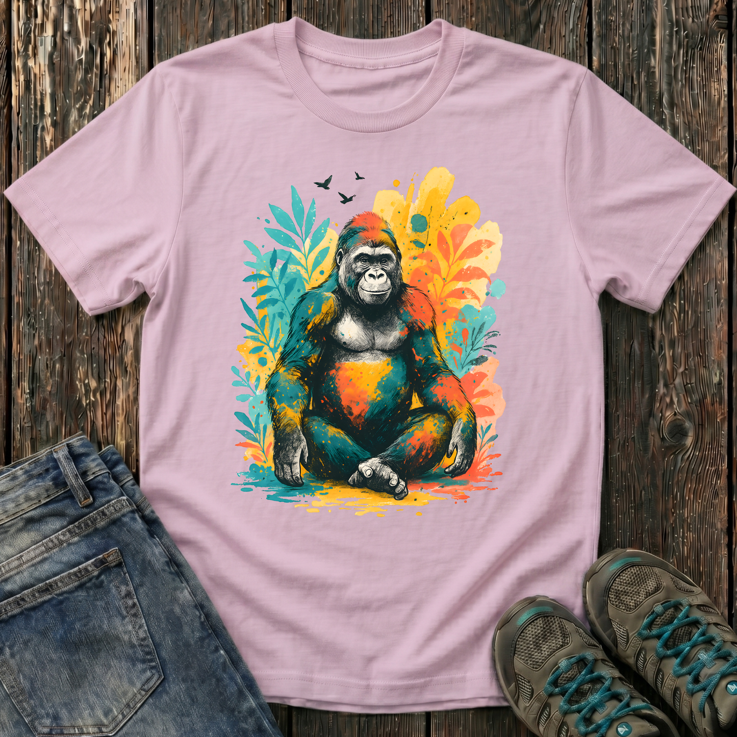 Children's Glowing Gorilla T-shirt