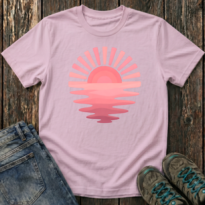 Children’s Melting Pink Sunset T-shirt