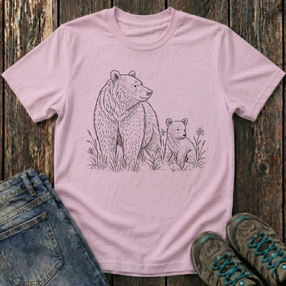 Children's Mama And Cub Playtime T-shirt