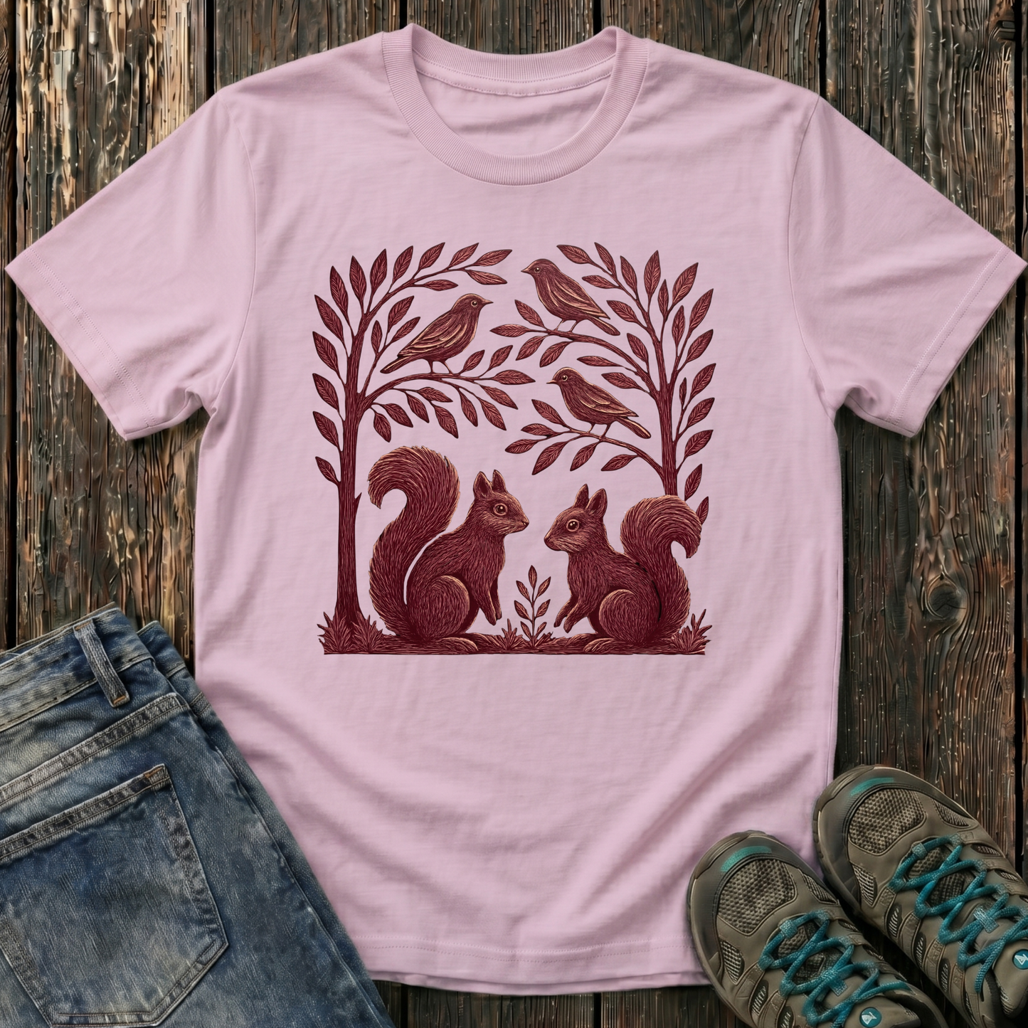 Children’s Squirrels and Friends T-shirt