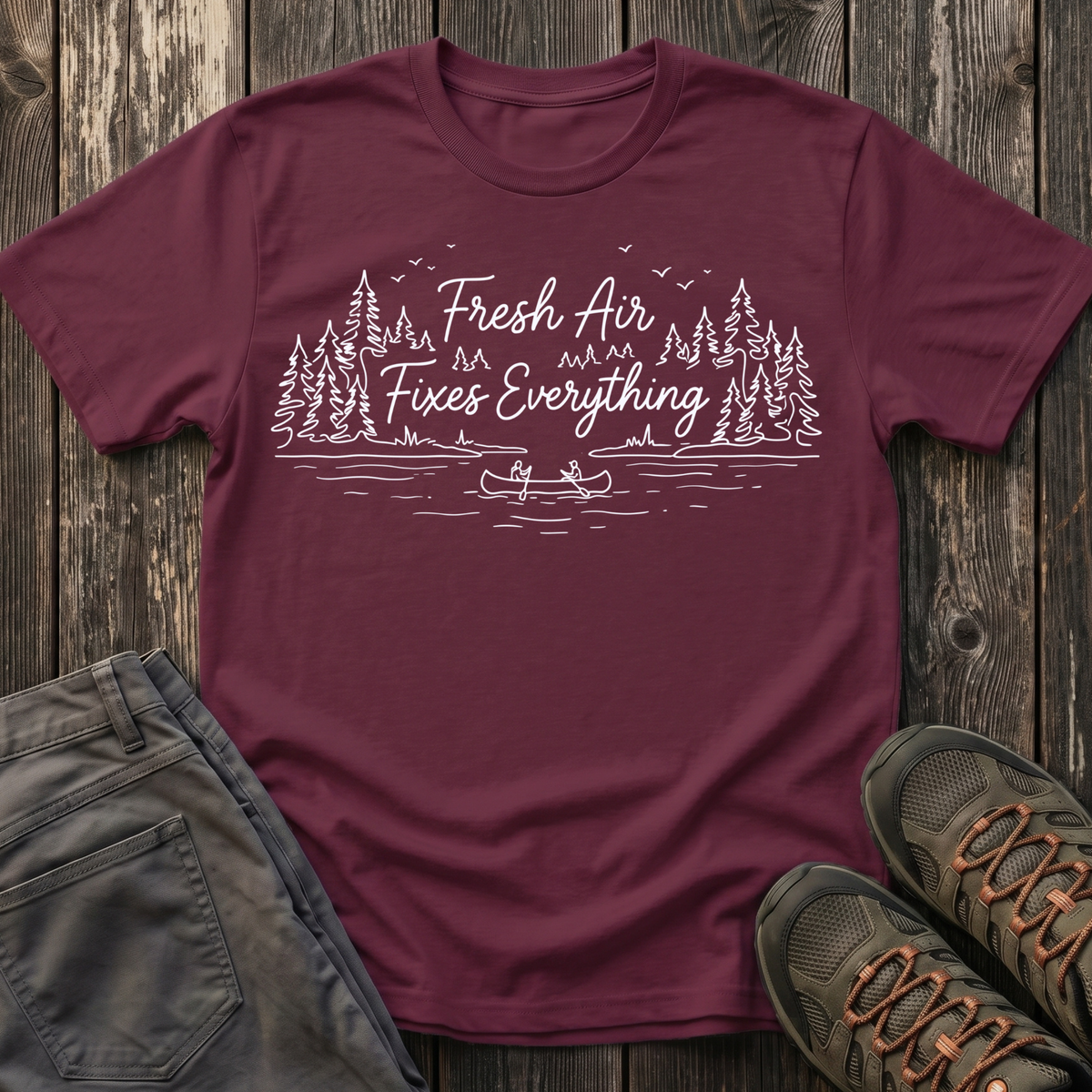 Fresh Air Fixes Everything T-shirt