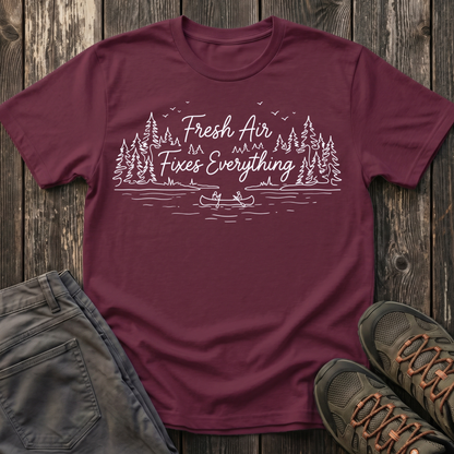 Fresh Air Fixes Everything T-shirt