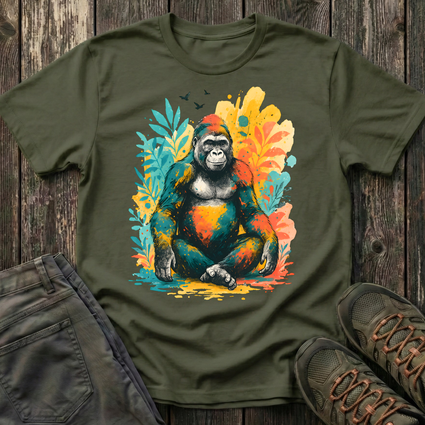 Glowing Gorilla T-shirt