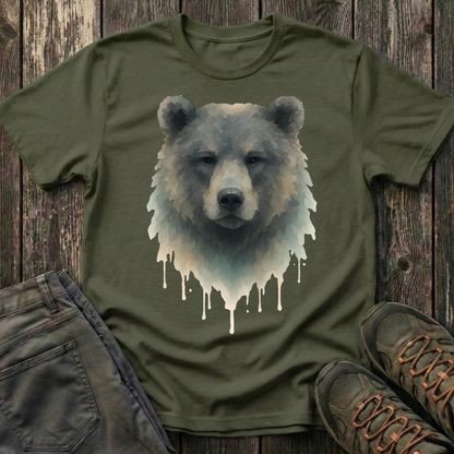Watercolor Bear Portrait T-shirt