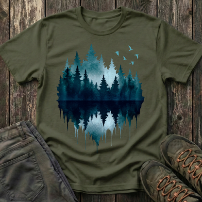 Ink Drip Forest T-shirt