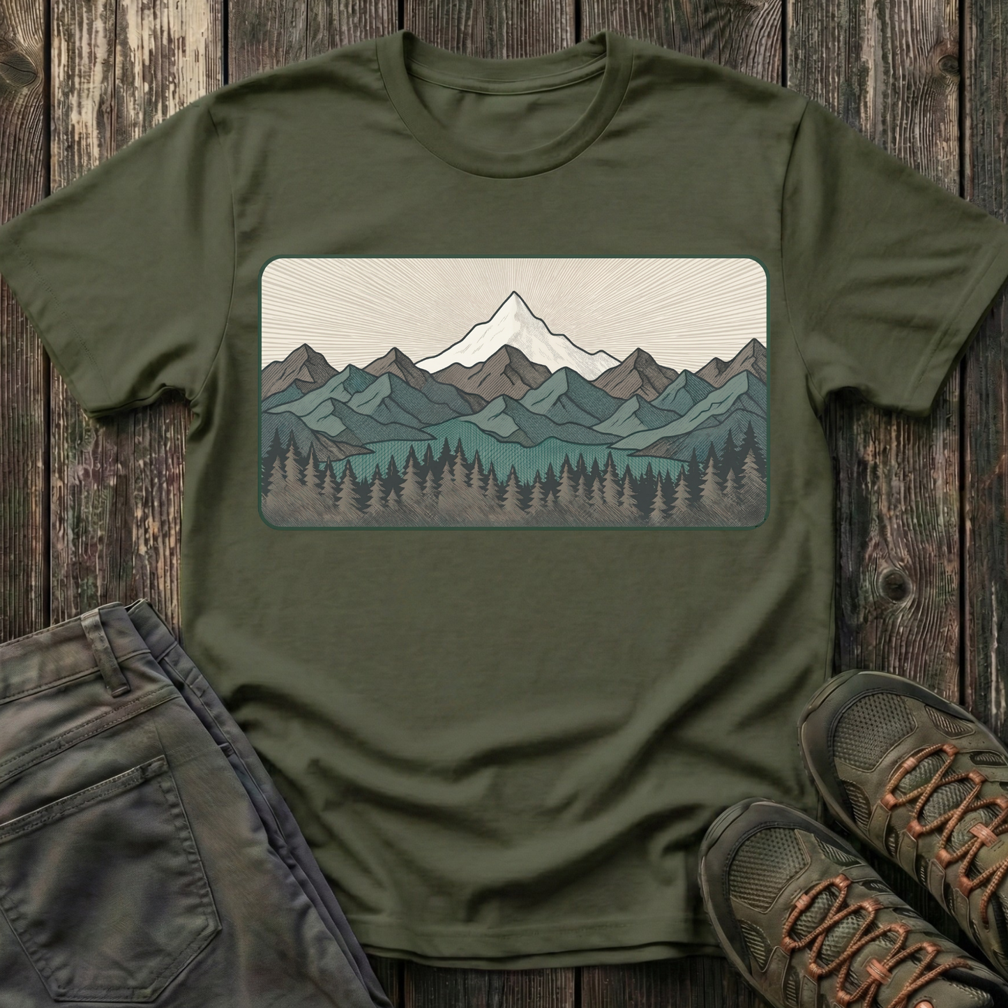 Sun Ray Peak T-shirt