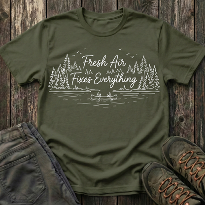 Fresh Air Fixes Everything T-shirt
