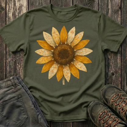 Sunflower Oil Print T-shirt