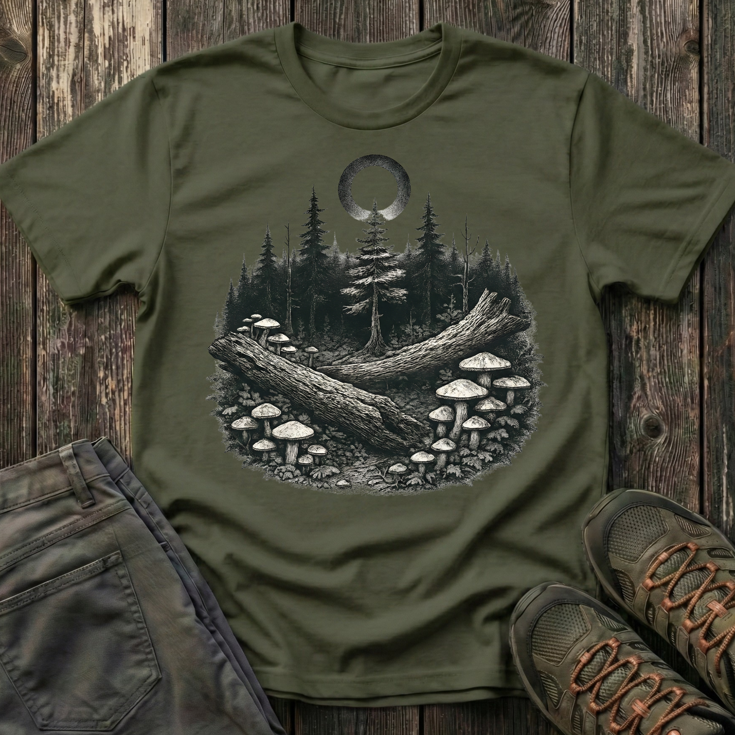 Enchanted Forest Mushroom Takeover T-shirt
