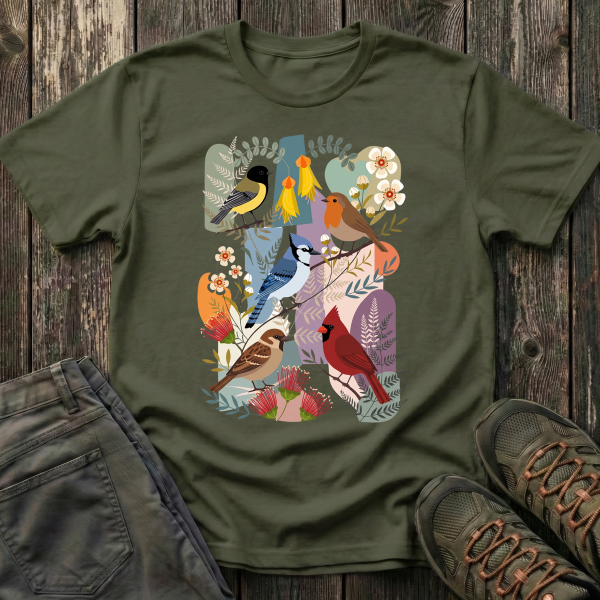 Bird Party T-shirt