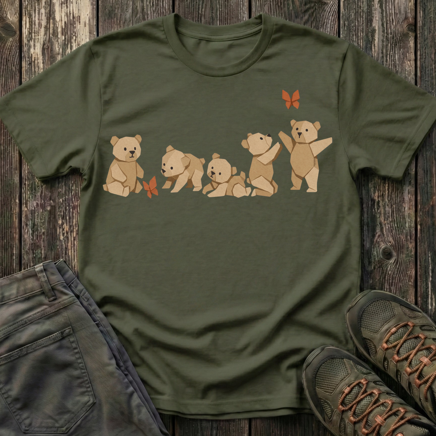 Origami Bears T-shirt