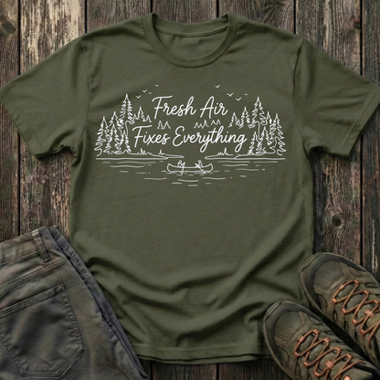 Fresh Air Fixes Everything T-shirt