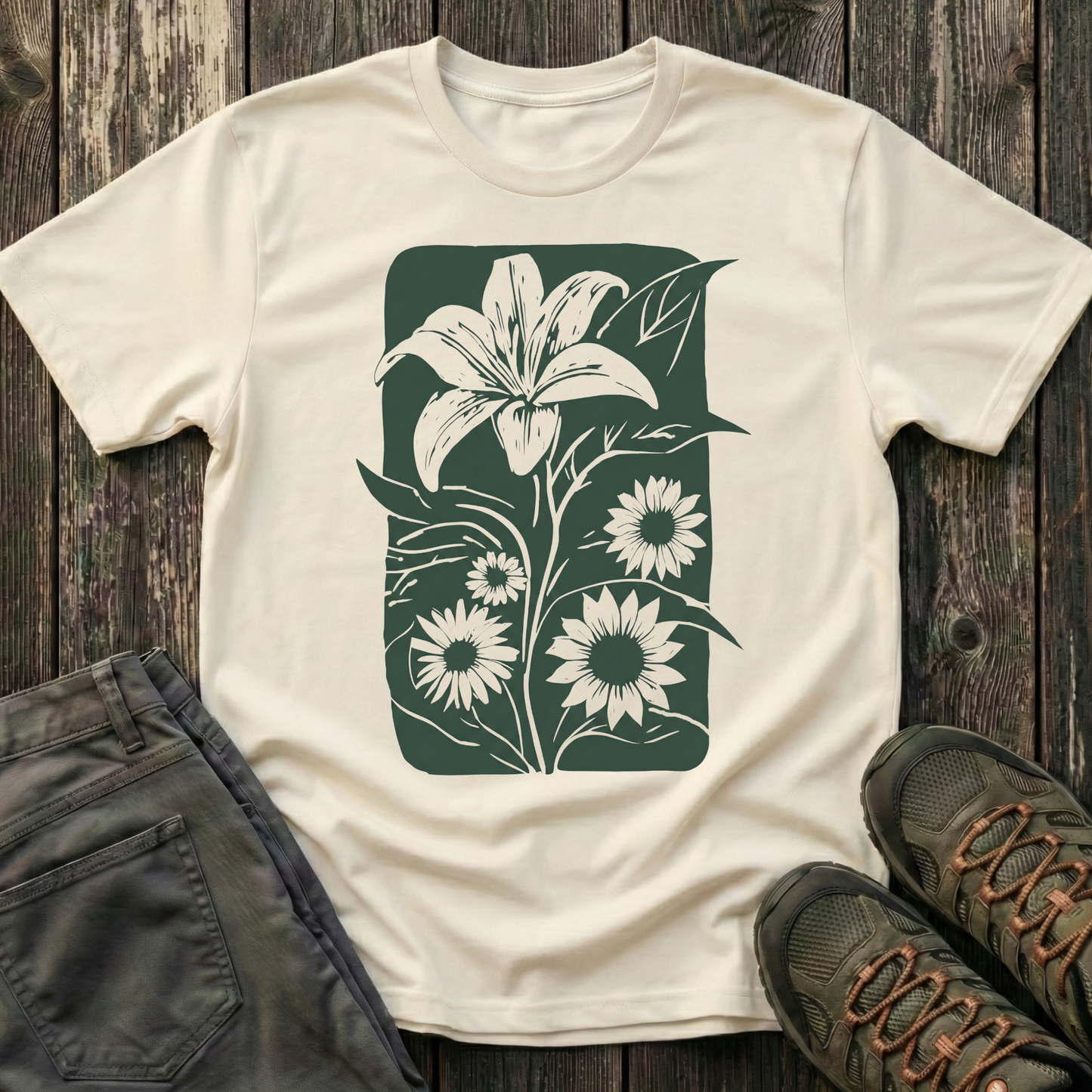 Lily and Friends Ink Print T-shirt