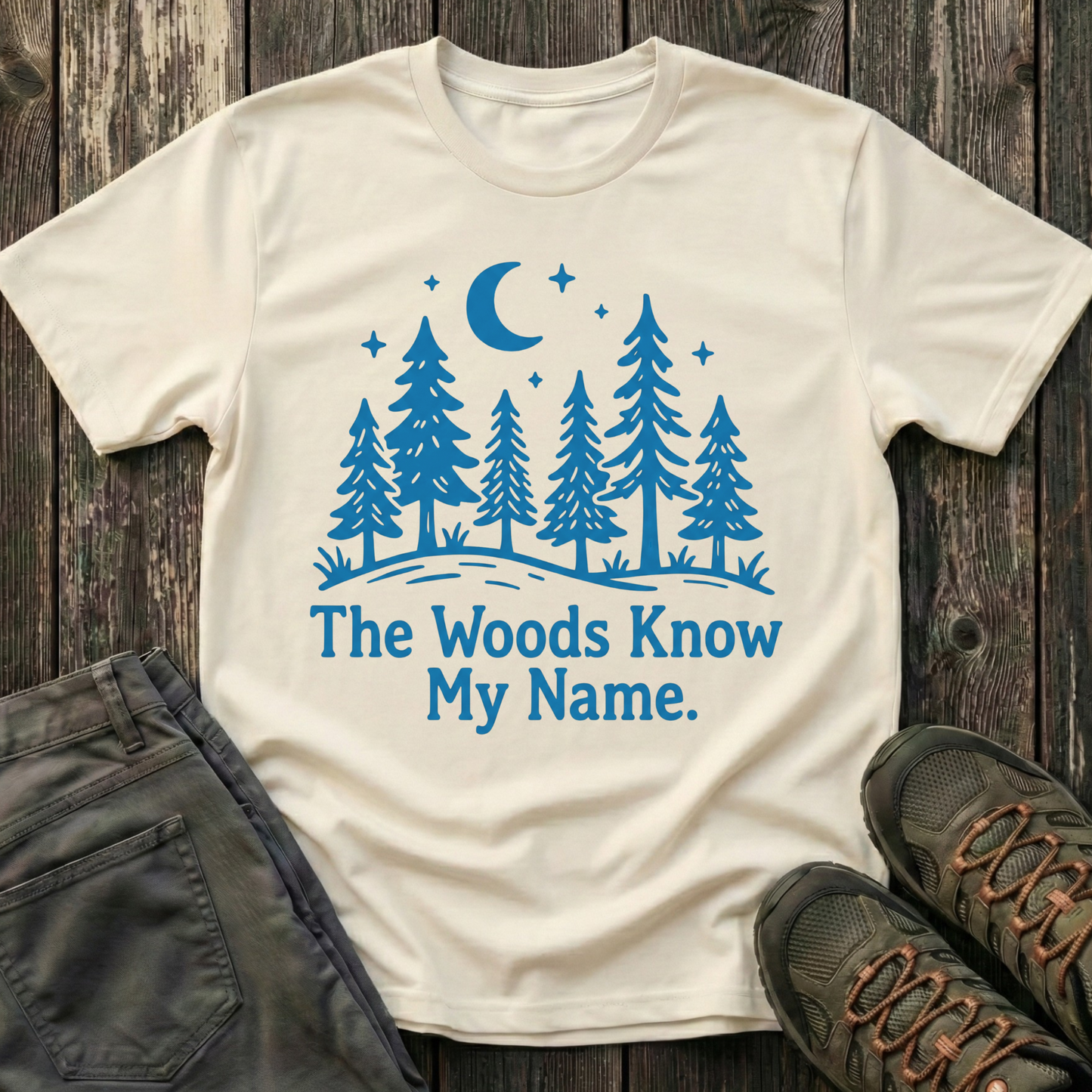 The Woods Know My Name T-shirt