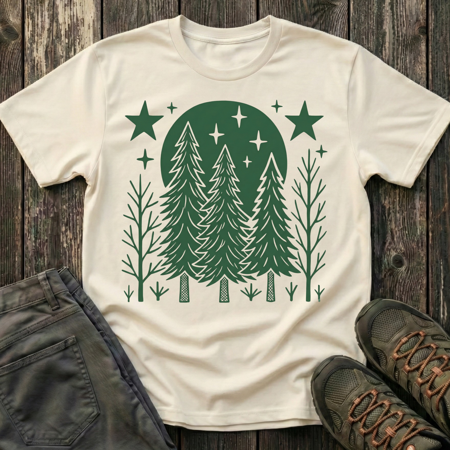 Mystic Forest Night T-shirt