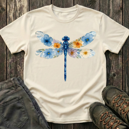 Dragonfly of Flowers T-shirt