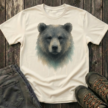 Watercolor Bear Portrait T-shirt