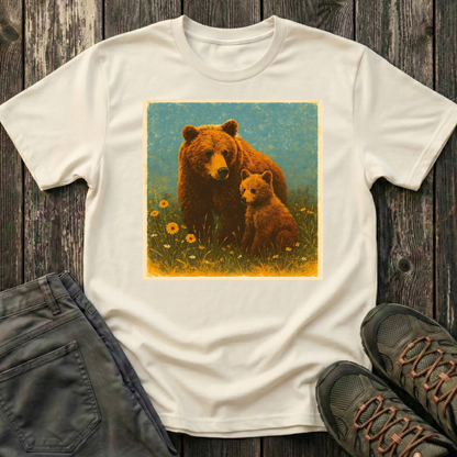 Mama And Cub Prairie Time T-shirt