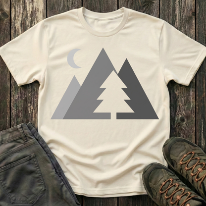 Greyscale Mountains T-shirt