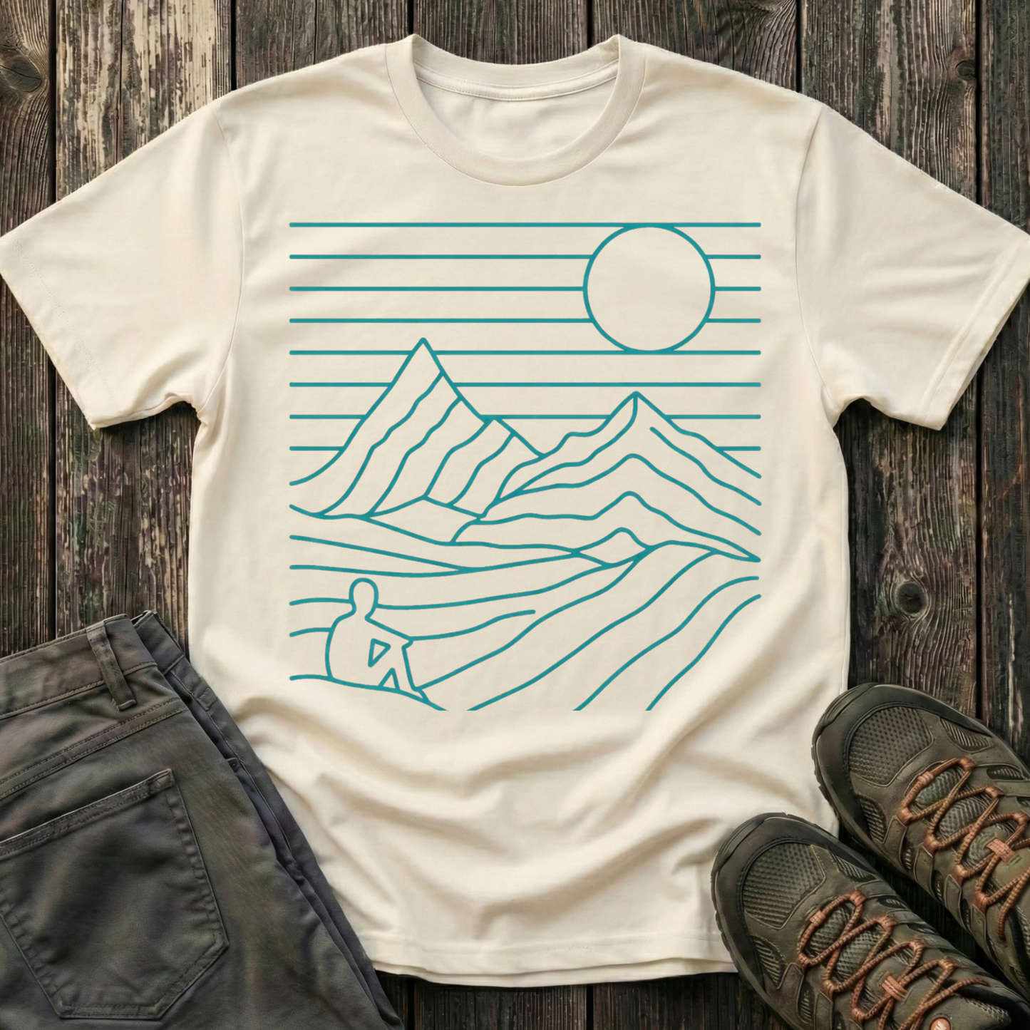 Lines of the Land T-shirt
