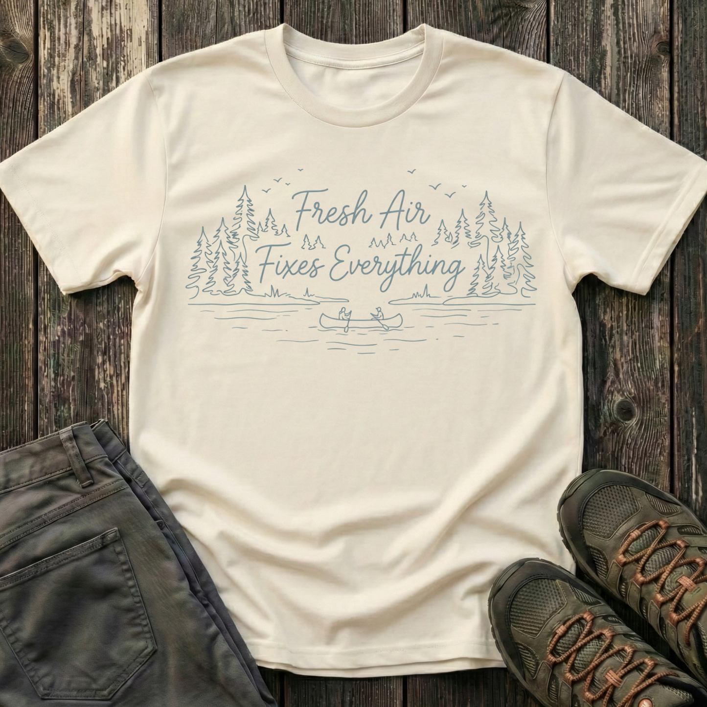 Fresh Air Fixes Everything T-shirt
