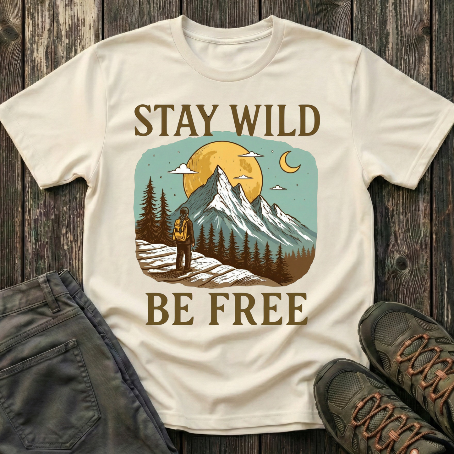 Stay Wild & Be Free Woman's T-shirt