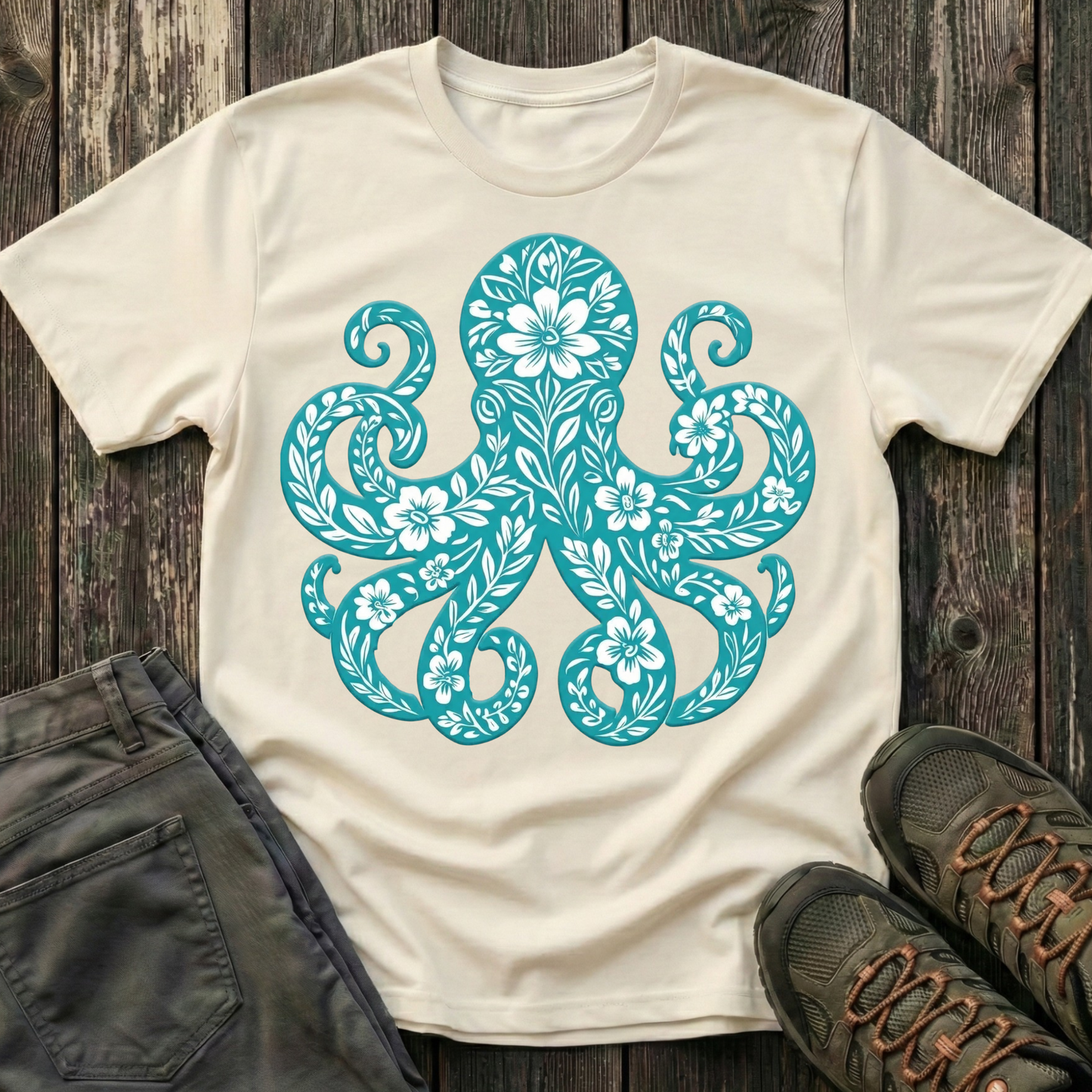 Blooming Octopus T-shirt
