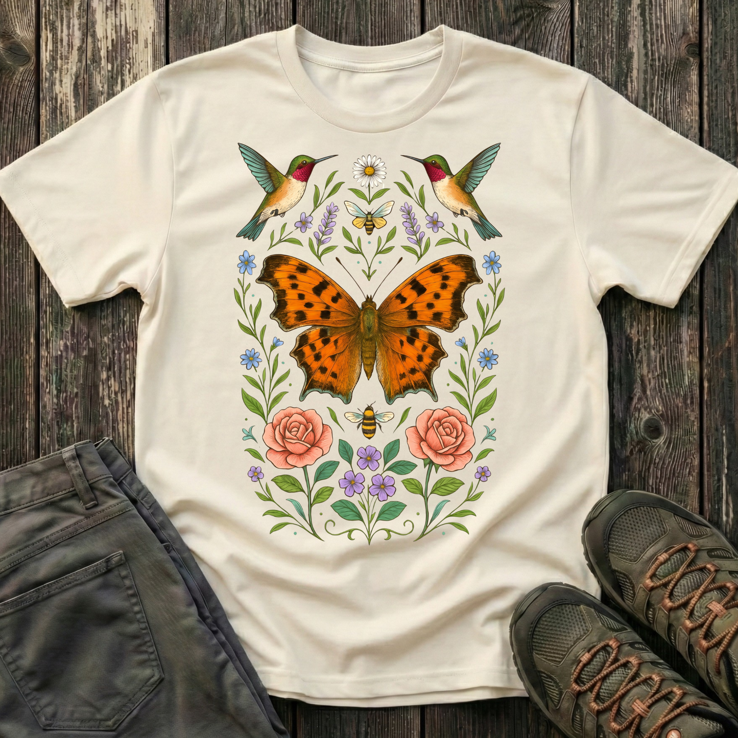 Butterfly and Friends T-shirt