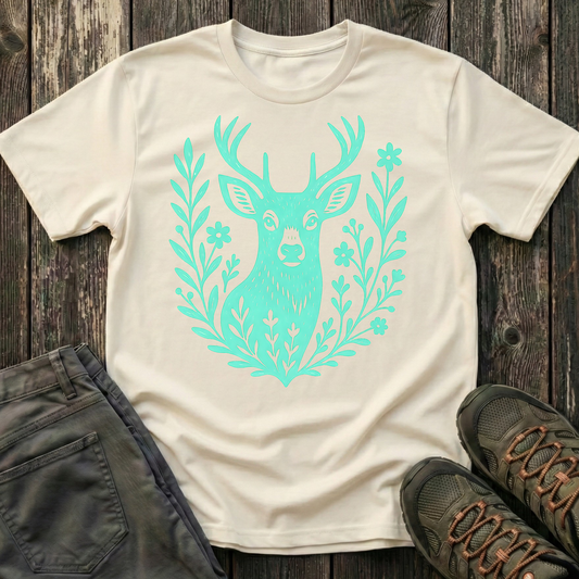 Deer Portrait T-shirt