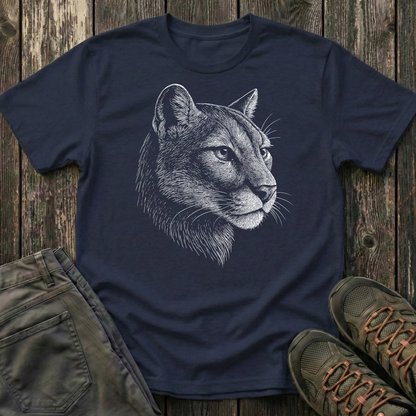 Mountain Lion Portrait T-shirt