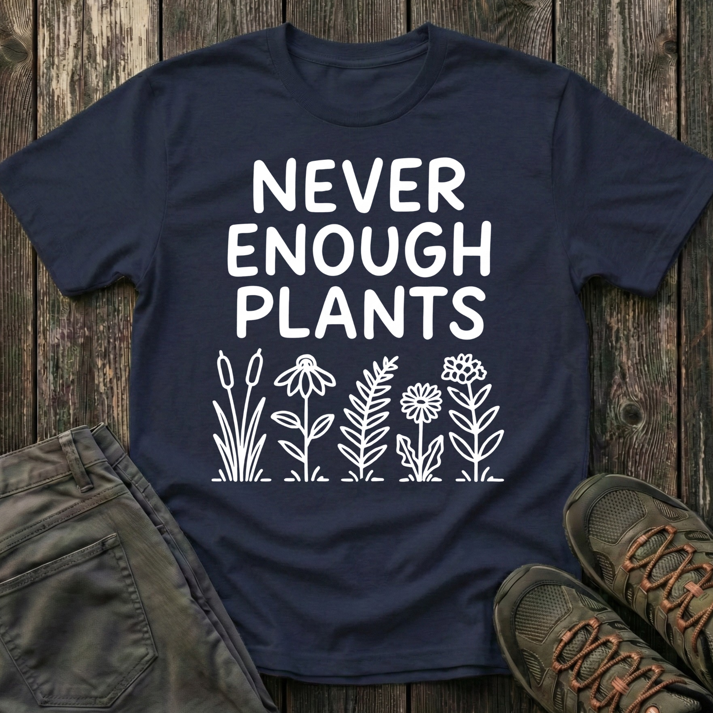 Never Enough Plants T-shirt