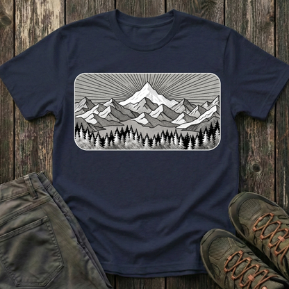 Sun Ray Peak Vintage T-shirt