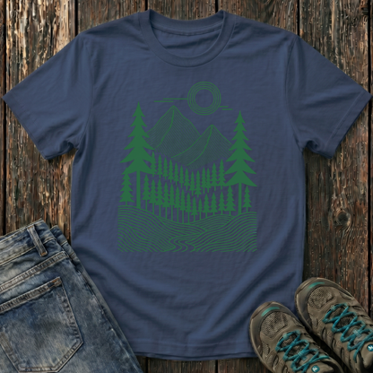 Children's Geometric Pines T-shirt