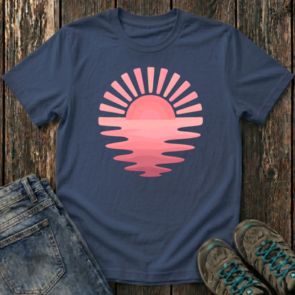 Children’s Melting Pink Sunset T-shirt