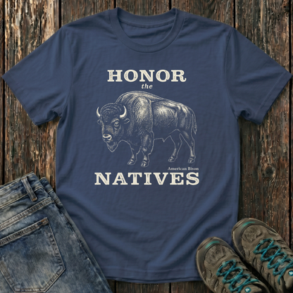 Children's Honor The Natives Bison T-shirt