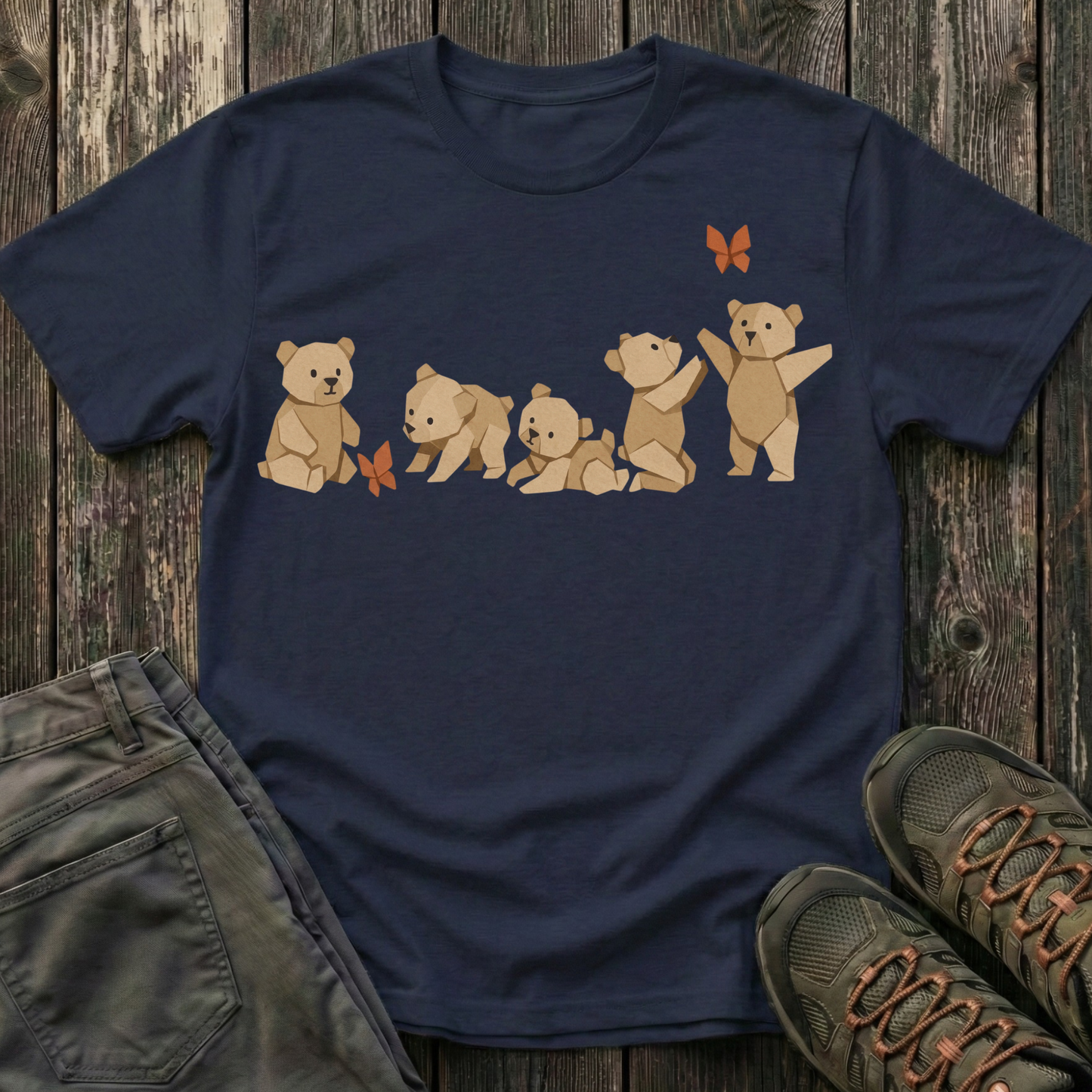 Origami Bears T-shirt