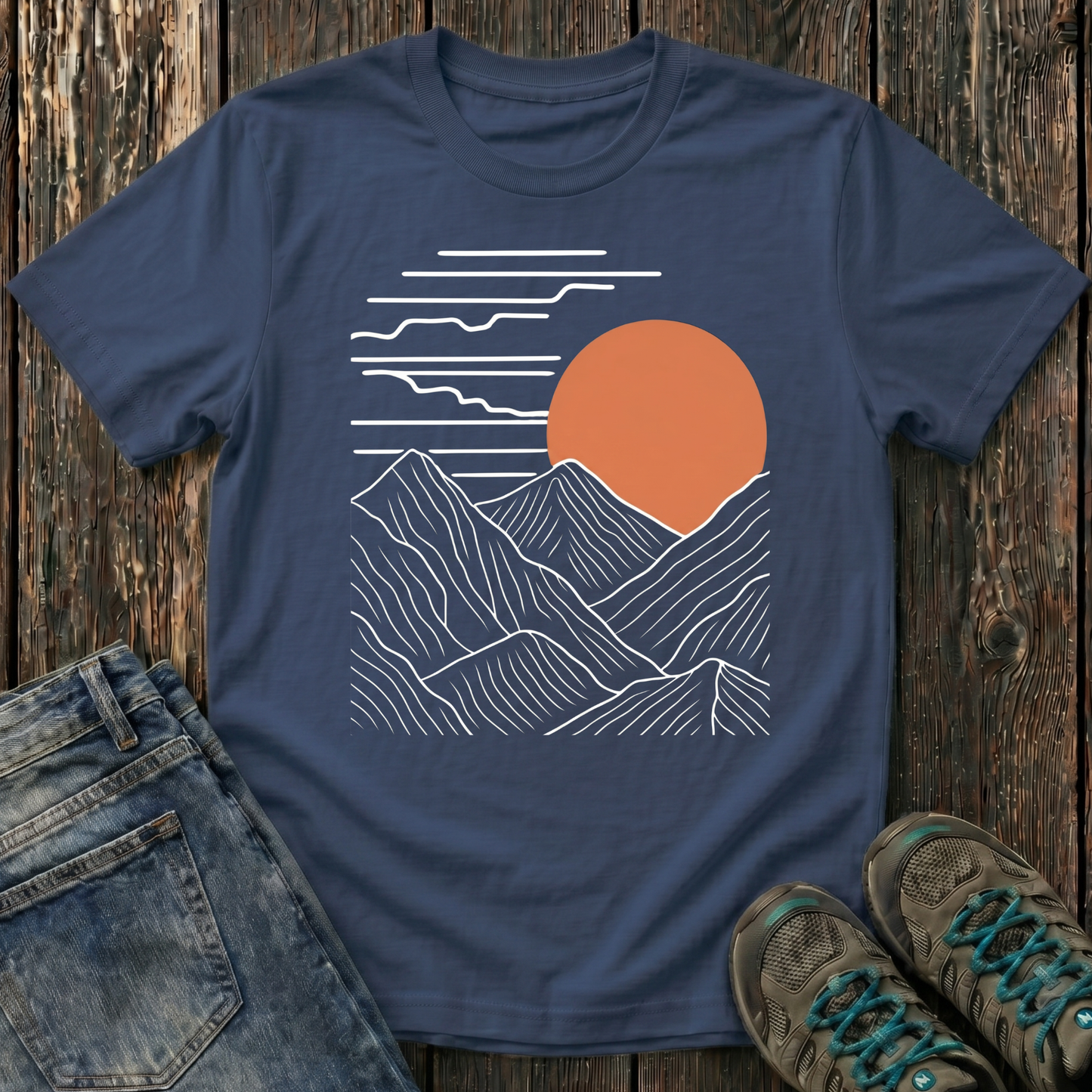 Children’s Mountains at Sunset T-shirt