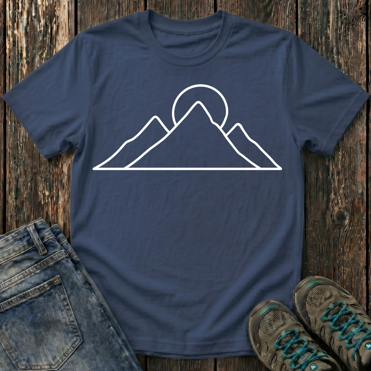 Children's Simple Sunrise T-shirt