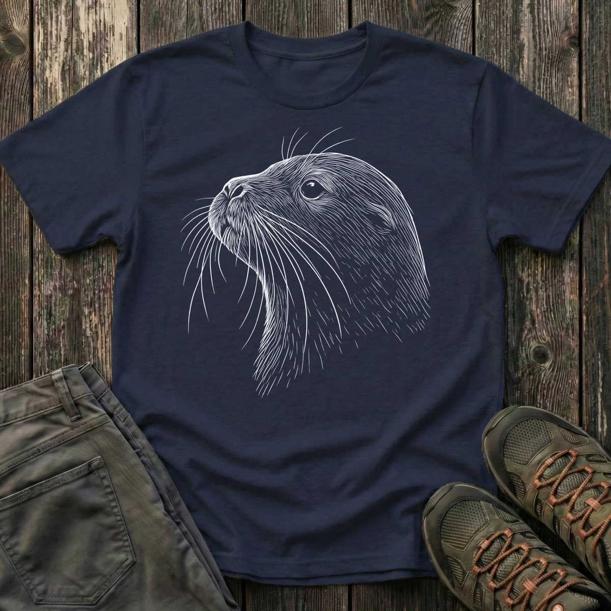 Sea Lion Portrait T-shirt