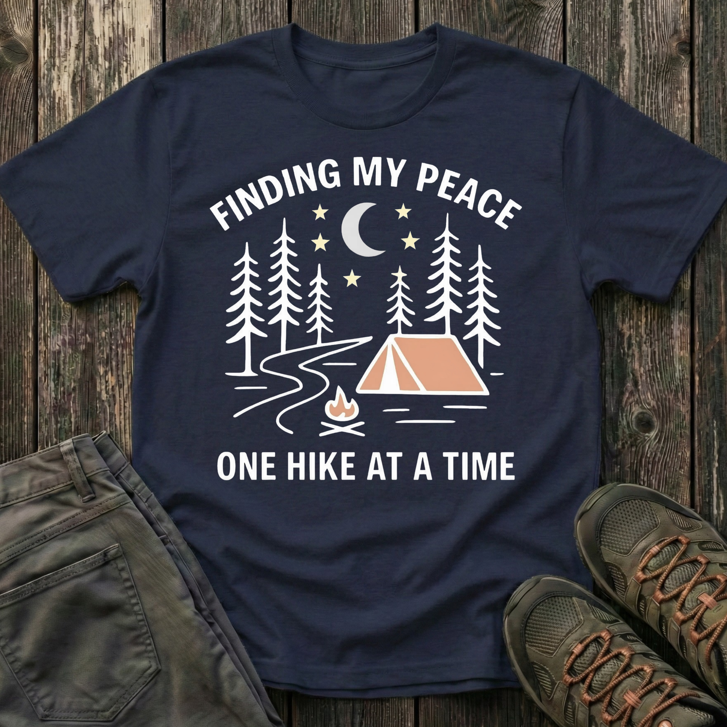 One Hike At A Time T-shirt