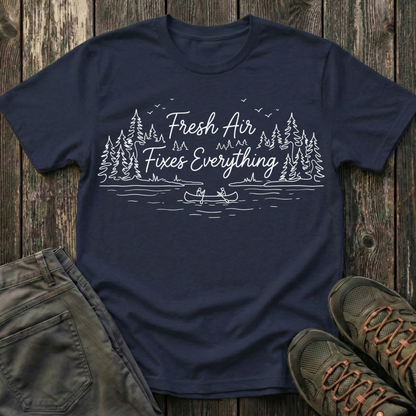 Fresh Air Fixes Everything T-shirt
